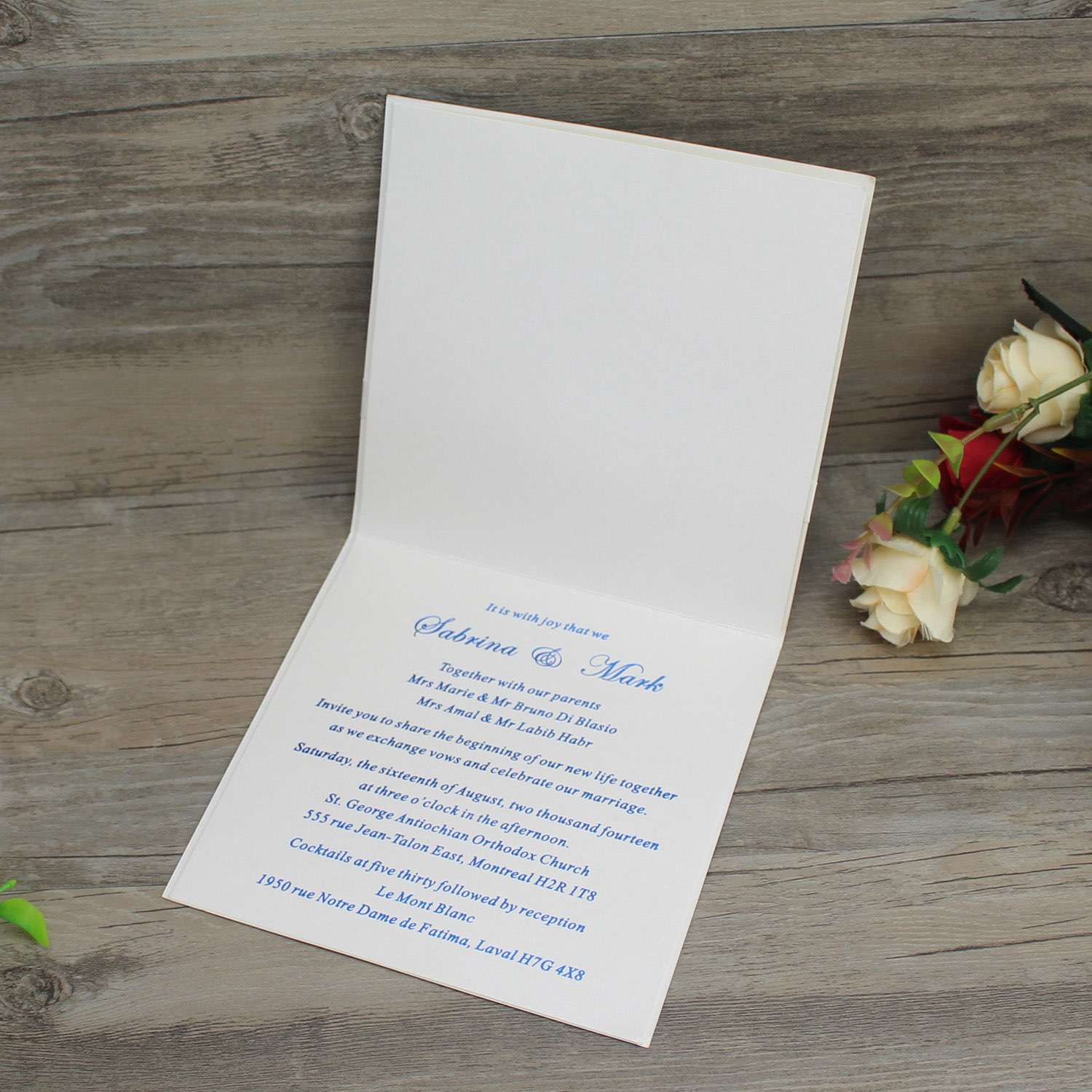 invitation card